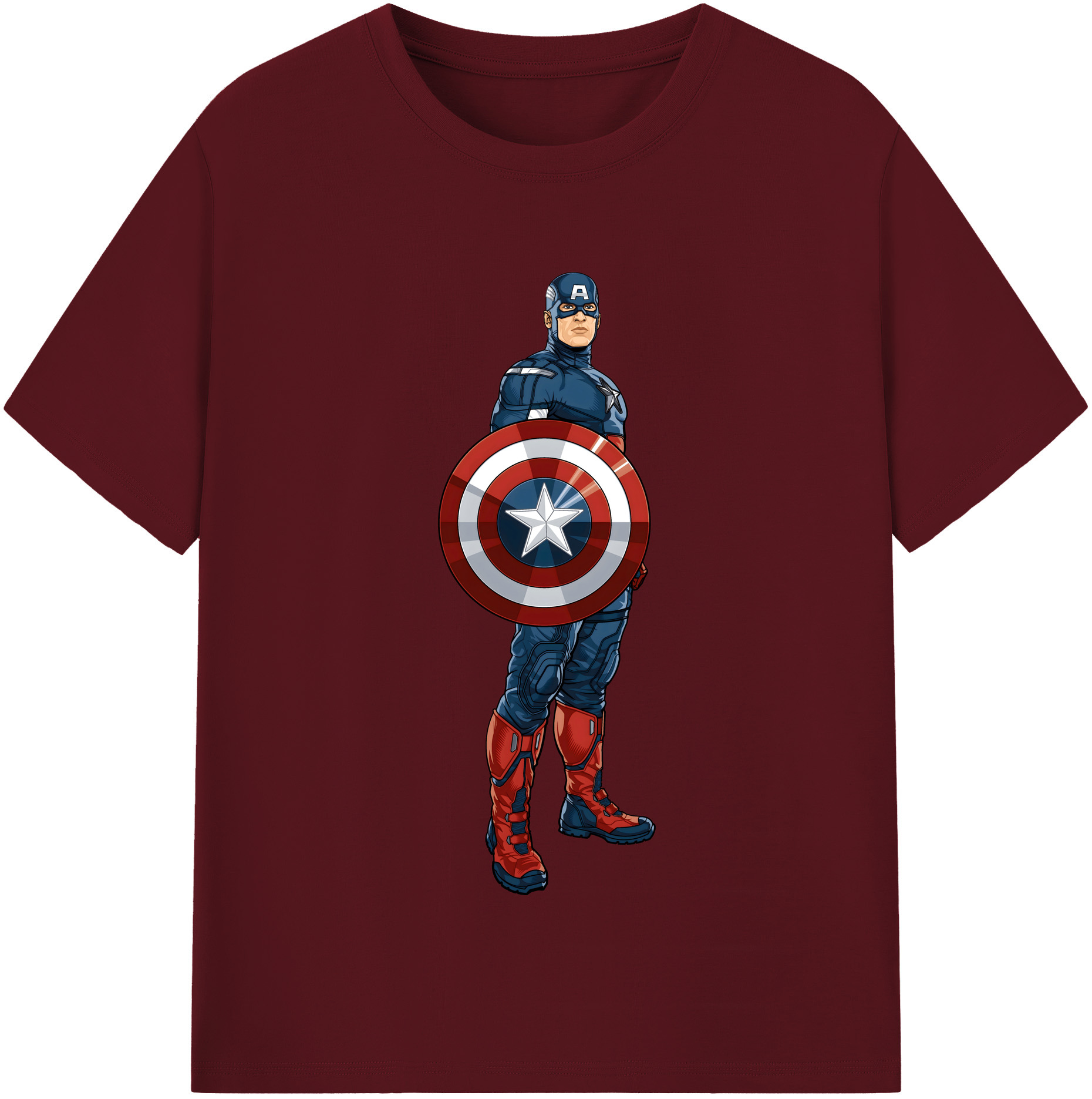 （画像用） アベンジャーズ The Avengers 綿100％半袖Tシャツ（フロントプリント）